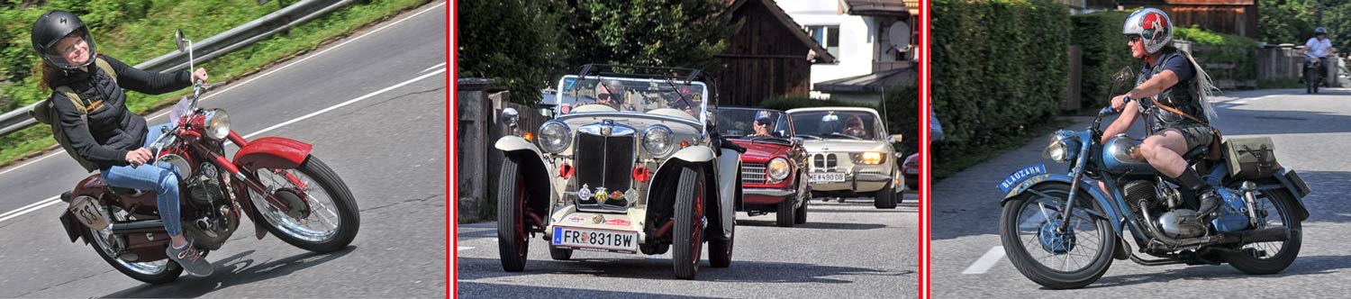 verschiedene Oldtimer